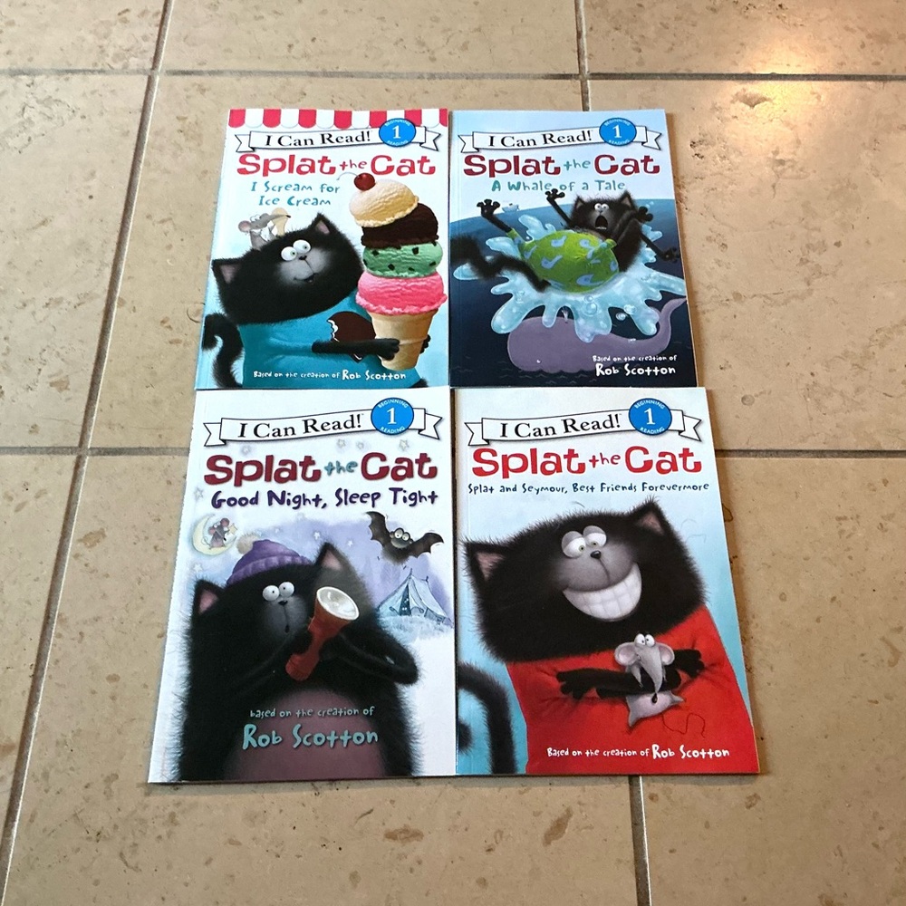 Splat the Cat Book Set